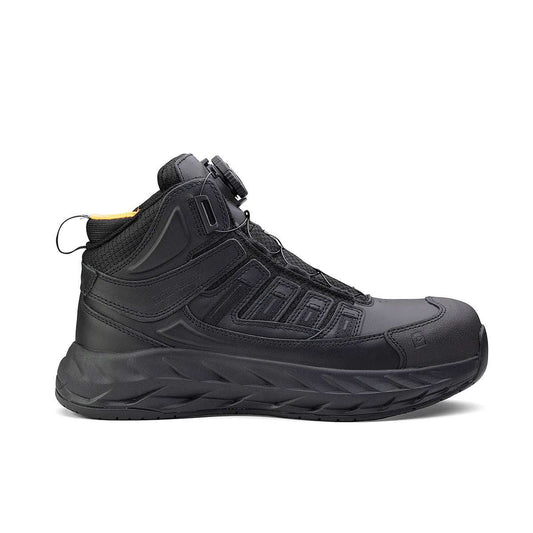 Pro Safety Mid 6" Composite Toe Work Boot – Black - Skoutley Outdoors LLC