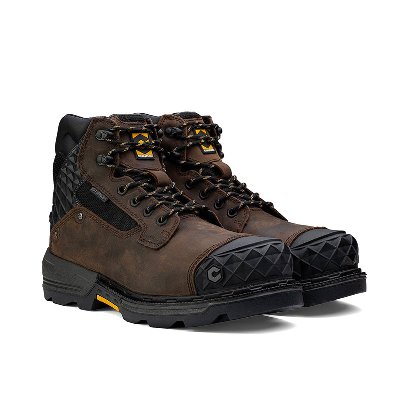Load image into Gallery viewer, Pallet Jack 6" Composite Toe Waterproof Work Boot – Brown
