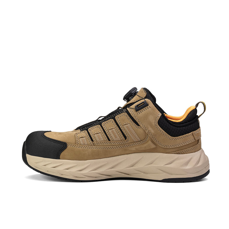 Load image into Gallery viewer, Pro Safety Low Composite Toe Work Shoe – Tan
