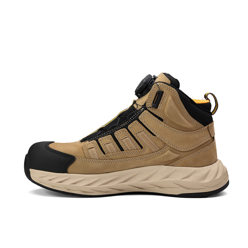 Load image into Gallery viewer, Pro Safety Mid 6" Composite Toe Men’s Shoe - Tan
