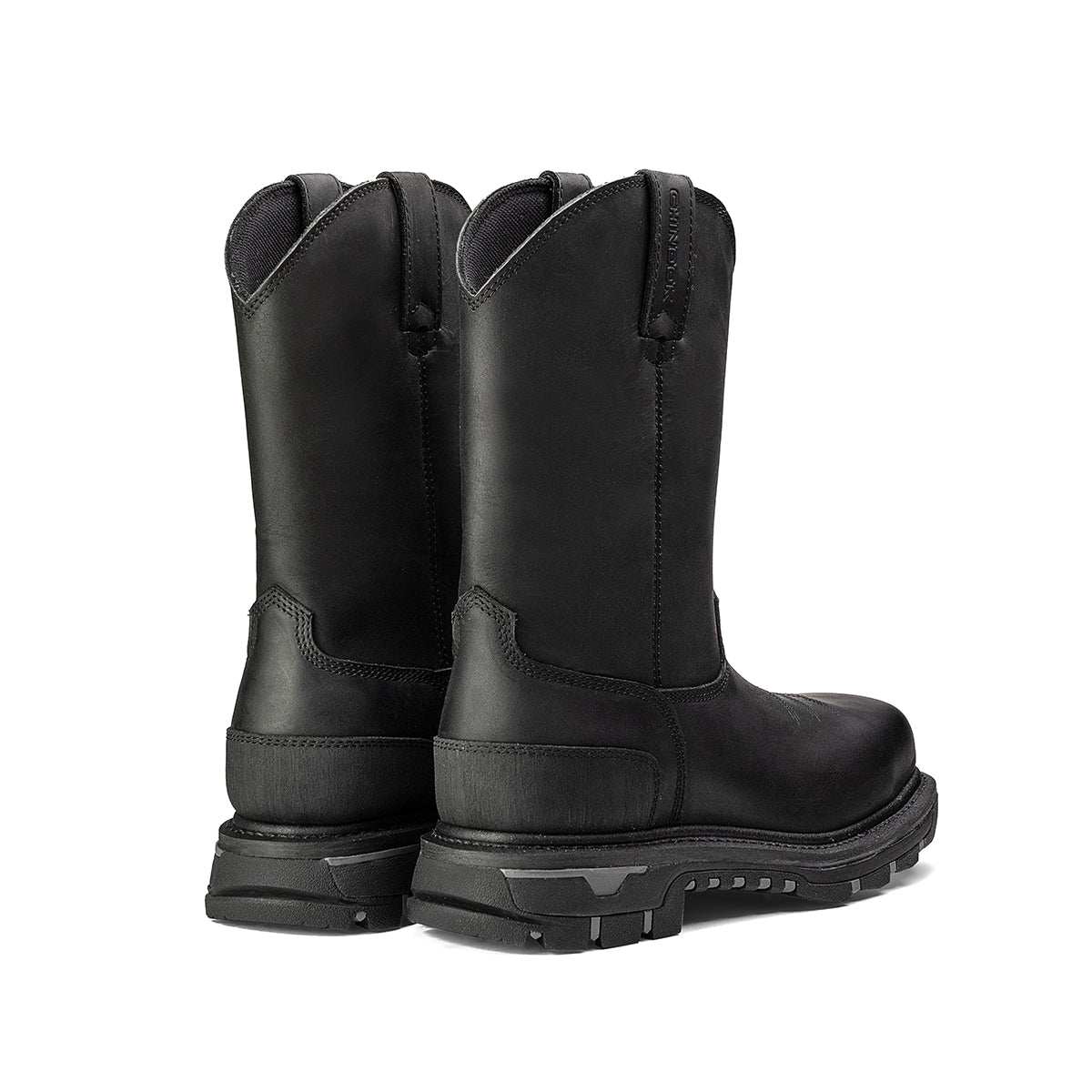 Boss 11” Western Composite Toe Leather Work Boot - Skoutley Outdoors LLC