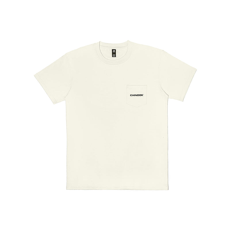 Load image into Gallery viewer, Short Sleeve Pocket T-Shirt - Ecru
