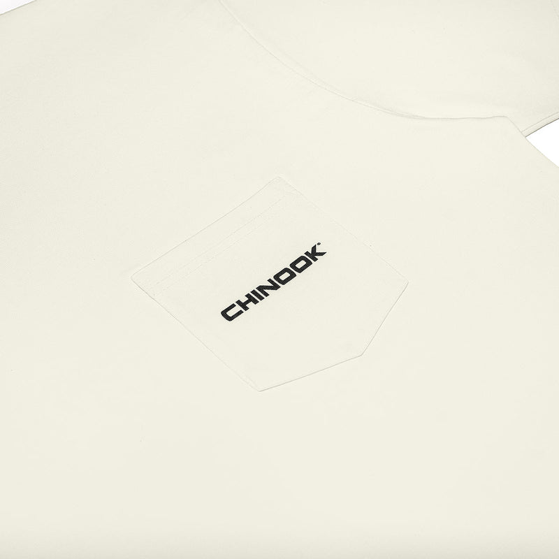 Load image into Gallery viewer, Short Sleeve Pocket T-Shirt - Ecru
