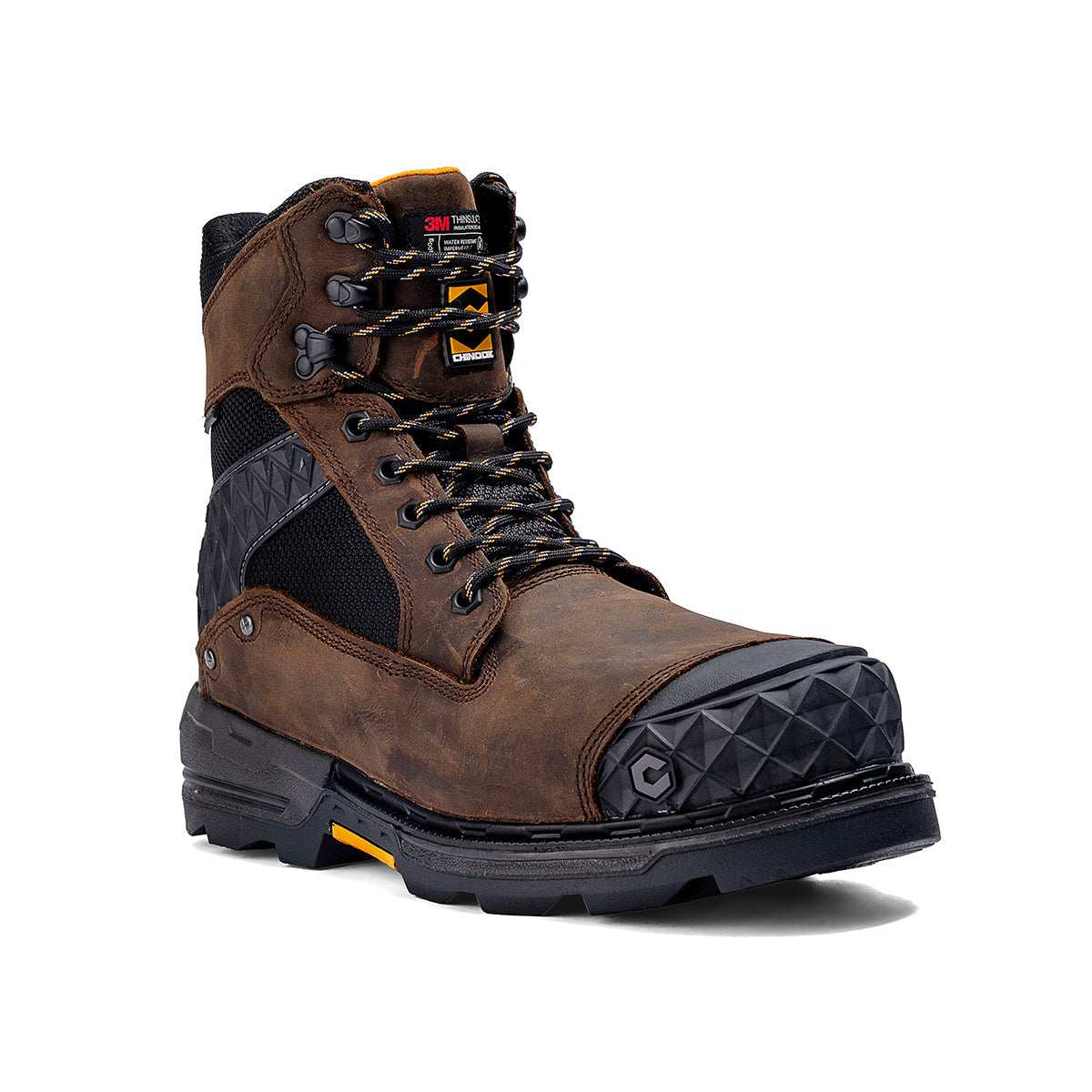 Pallet Jack 8” Insulated Composite Toe Waterproof Work Boot – Brown - Skoutley Outdoors LLC