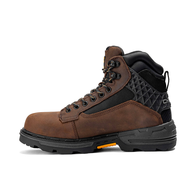 Load image into Gallery viewer, Pallet Jack 6" Plain Toe Waterproof Work Boot – Brown
