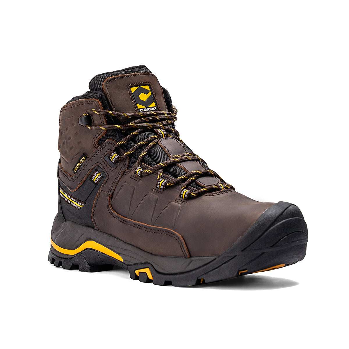 Appalachia 6" Waterproof Leather Hiking Boot – Brown - Skoutley Outdoors LLC