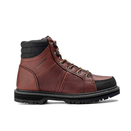 Contractor 6" Soft Toe Leather Work Boot – Brown - Skoutley Outdoors LLC