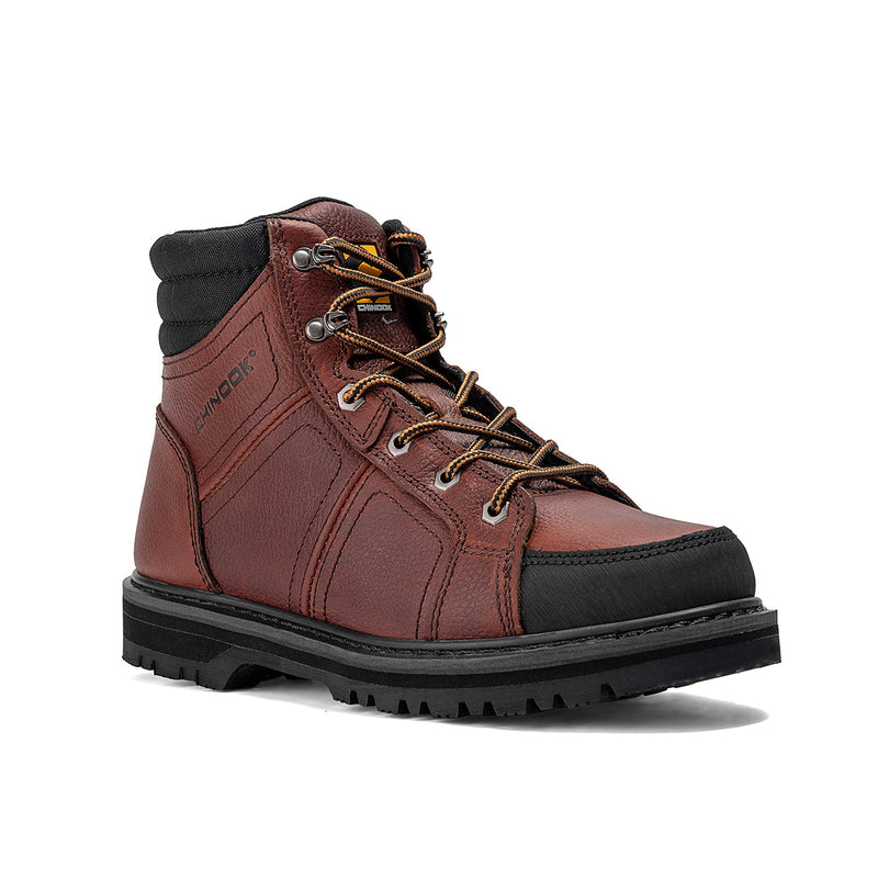 Load image into Gallery viewer, Contractor 6" Soft Toe Leather Work Boot – Brown
