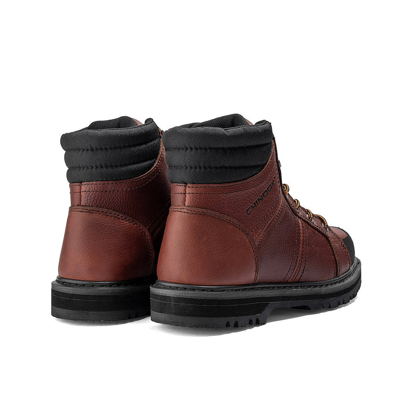 Load image into Gallery viewer, Contractor 6" Soft Toe Leather Work Boot – Brown
