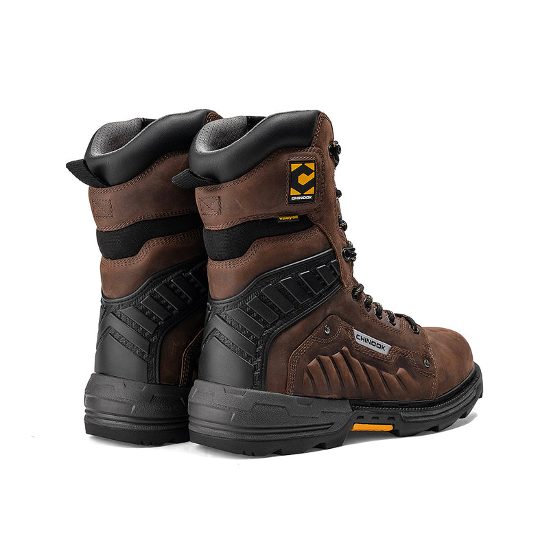 Load image into Gallery viewer, Scorpion 9” Soft Toe Waterproof Work Boot – Brown
