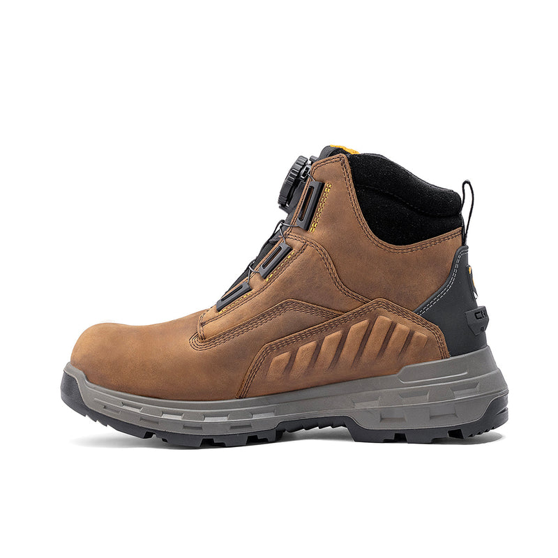 Load image into Gallery viewer, Wildwood 6” Soft Toe Turbolace™ Work Boot - Brown - Made in USA
