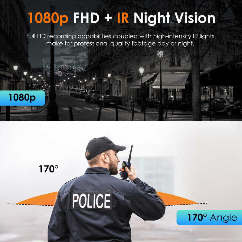 Load image into Gallery viewer, Rexing P3 Mini FHD Body Camera 1080p
