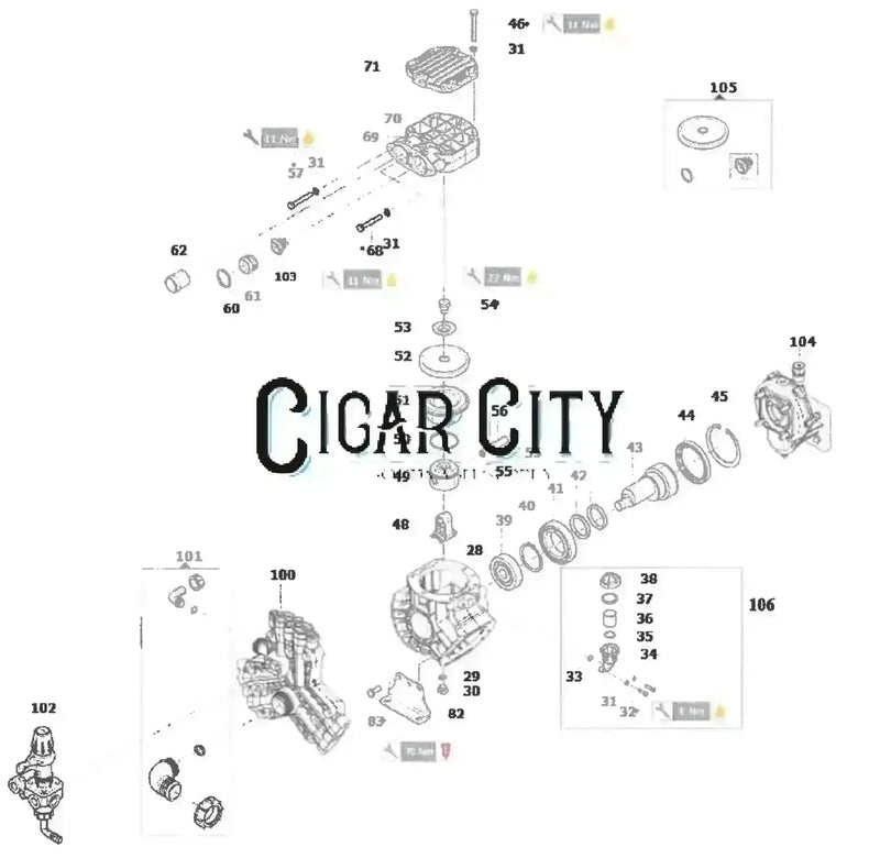 Load image into Gallery viewer, 1/4&quot; GAS Nickel Plated Brass Oil Plug
