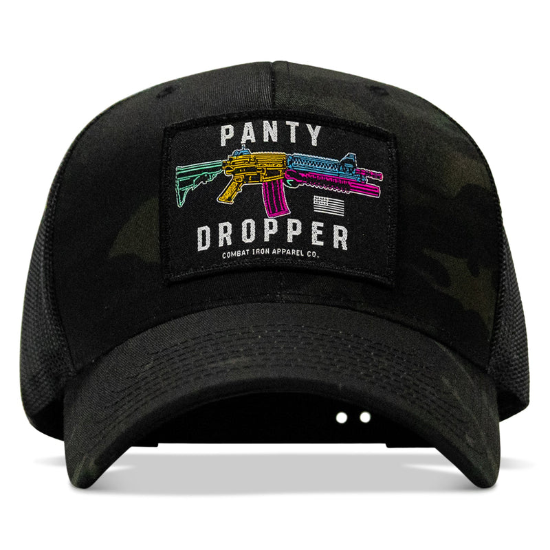 Load image into Gallery viewer, Panty Dropper Retro Patch Snapback Hat
