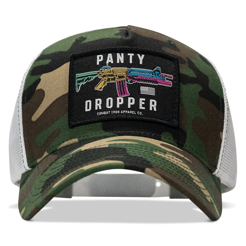 Load image into Gallery viewer, Panty Dropper Retro Patch Snapback Hat

