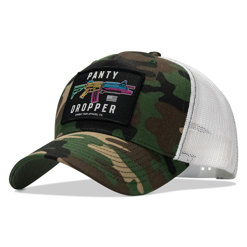 Load image into Gallery viewer, Panty Dropper Retro Patch Snapback Hat

