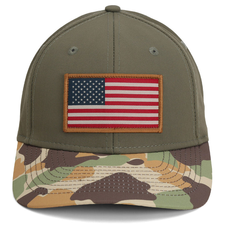 Load image into Gallery viewer, Riverside Old School Flag Cap Structured Ripstop Cap
