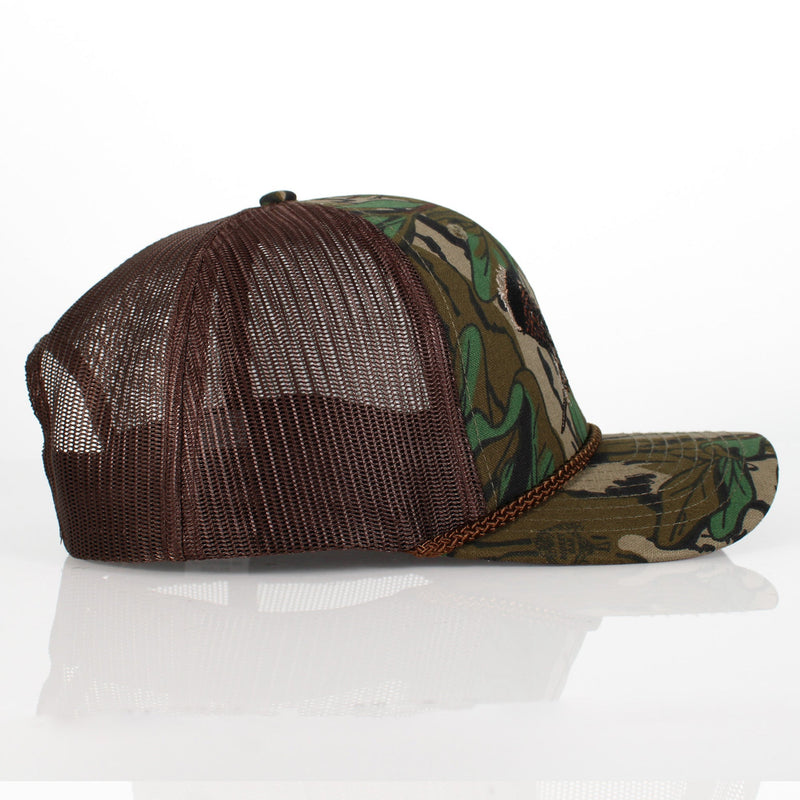 Load image into Gallery viewer, Mossy Oak Bottomland Turkey Feather Meshback Cap
