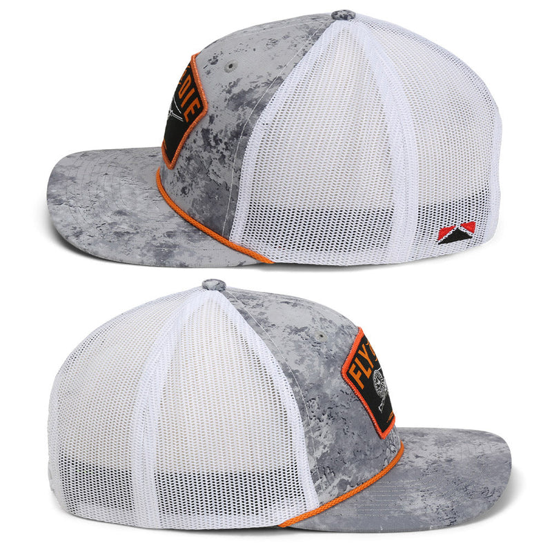 Load image into Gallery viewer, Fly or Die Hat Fly Fishing Mesh Back Rope Cap
