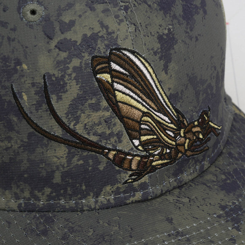Load image into Gallery viewer, Mayfly Match the Hatch Fly Fishing 6-Panel Cap
