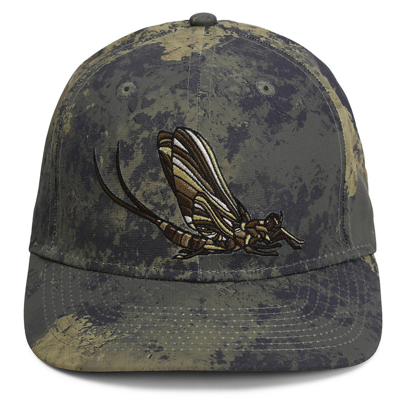 Load image into Gallery viewer, Mayfly Match the Hatch Fly Fishing 6-Panel Cap
