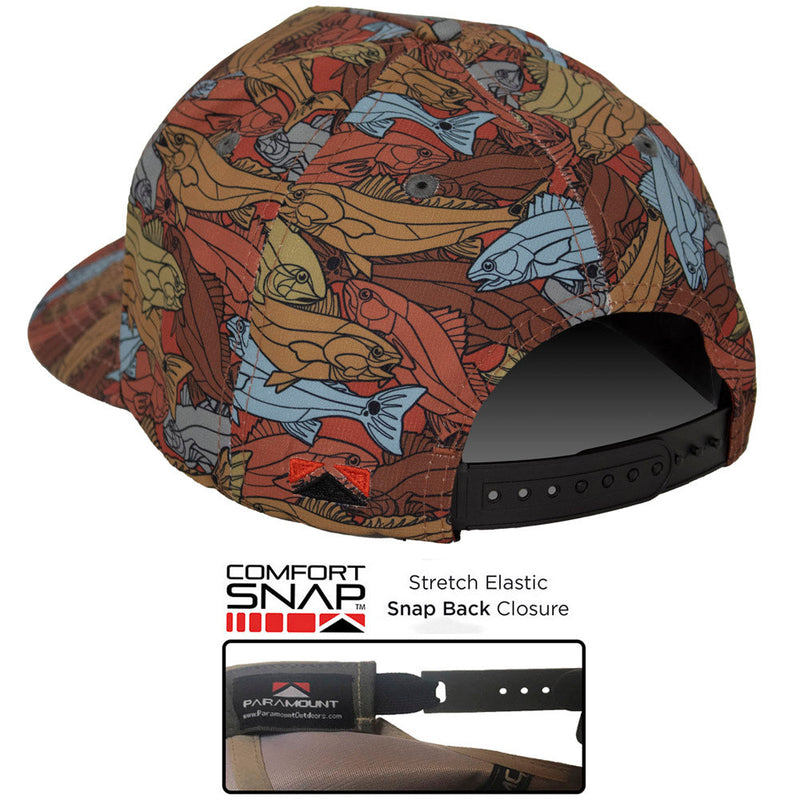 Load image into Gallery viewer, Redfish Stained Glass 5-Panel Trucker Rope Cap
