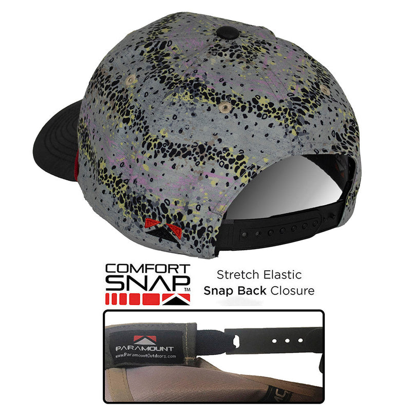 Load image into Gallery viewer, Dancing Skeletons Rainbow Trout 6-Panel Rope Cap
