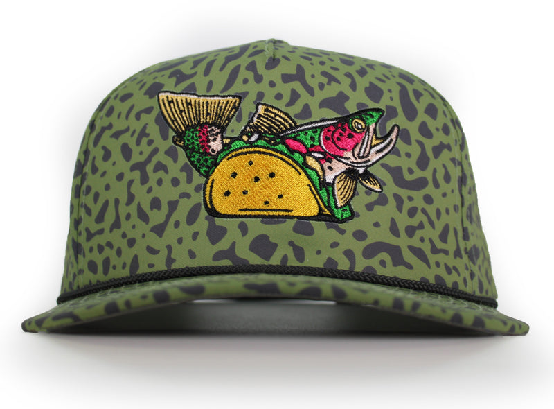 Load image into Gallery viewer, Fish Tacos 5-Panel Fly Fishing Hat
