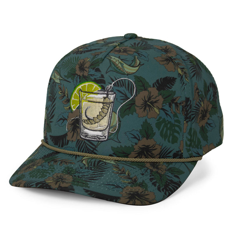 Load image into Gallery viewer, Mezcal Saltwater Fishing Trucker Hat Rope Cap
