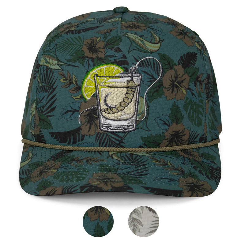 Load image into Gallery viewer, Mezcal Saltwater Fishing Trucker Hat Rope Cap
