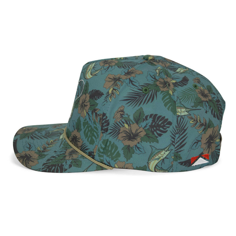 Load image into Gallery viewer, Mezcal Saltwater Fishing Trucker Hat Rope Cap
