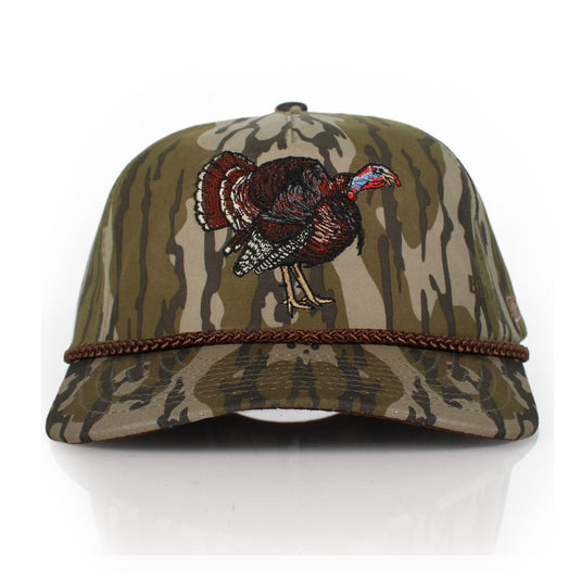 Turkey Gobbler Trucker Hat on Original Bottomland