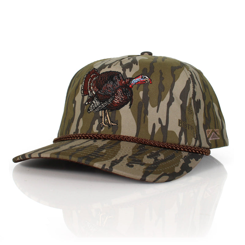 Load image into Gallery viewer, Turkey Gobbler Trucker Hat on Original Bottomland
