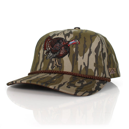 Turkey Gobbler Trucker Hat on Original Bottomland