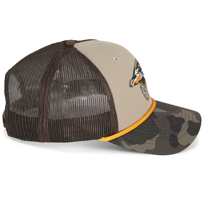 Load image into Gallery viewer, Drake Mallard Duck Hat 6-Panel Mesh back Rope Cap
