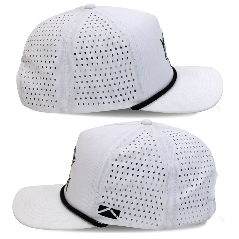 Load image into Gallery viewer, TARPOON 5-Panel Perforated Performance Rope Cap
