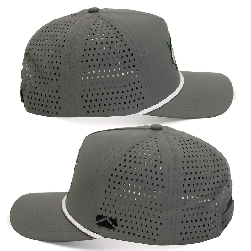 Load image into Gallery viewer, TARPOON 5-Panel Perforated Performance Rope Cap
