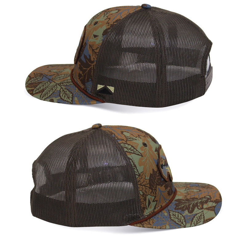 Load image into Gallery viewer, Sunset Bison Buffalo Meshback Rope Cap
