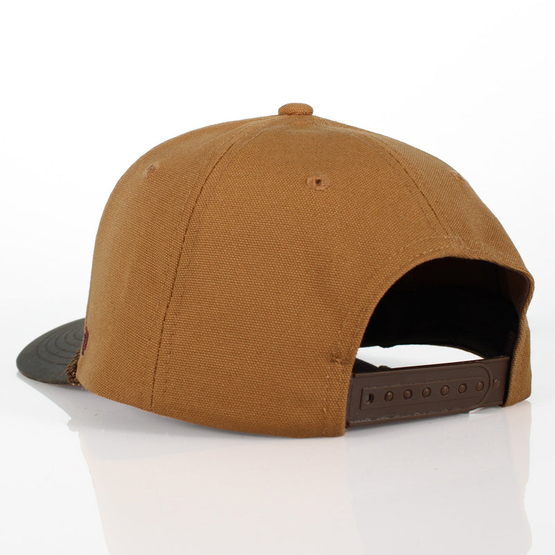 Load image into Gallery viewer, Canvas Mallard Drake Duck Hat with Wax Cloth Visor

