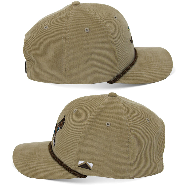 Load image into Gallery viewer, Corduroy Mallard Drake 6-Panel Performance Cap
