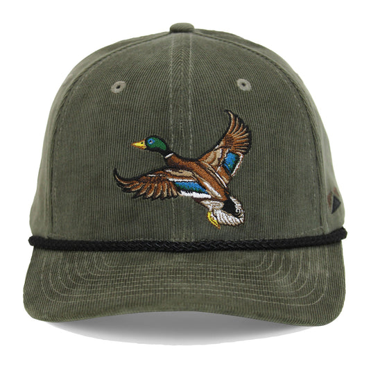 Corduroy Mallard Drake 6-Panel Performance Cap
