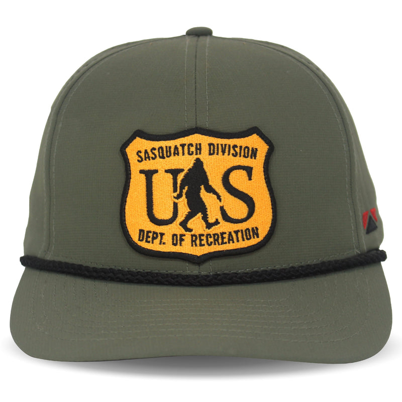 Load image into Gallery viewer, Bigfoot Department of recreation forestry hat
