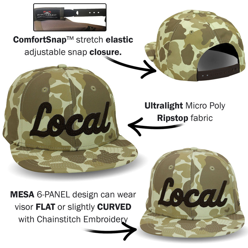 Load image into Gallery viewer, New LOCAL 6-Panel Mesa Baseball Cap
