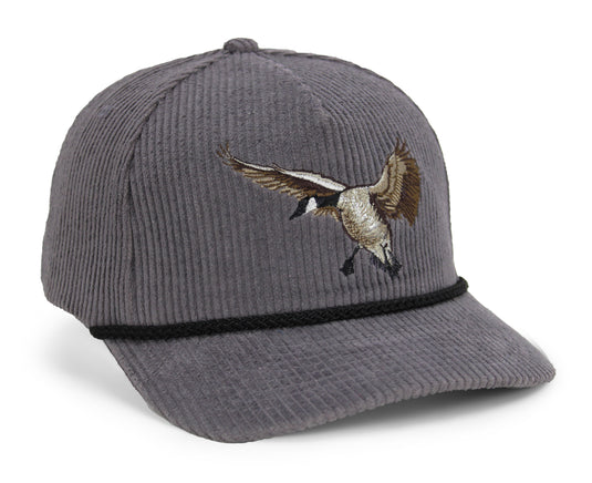 New Canadian Goose Corduroy 5-Panel Rope Cap