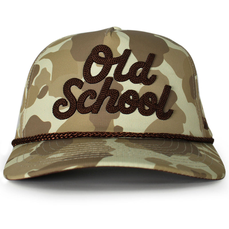 Load image into Gallery viewer, Old School 5-Panel Base Camp
