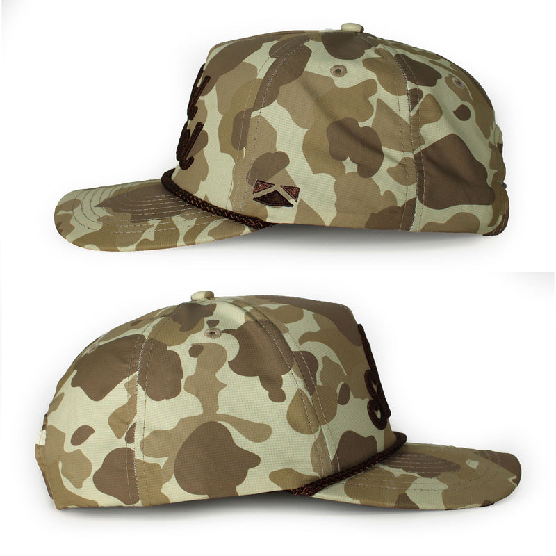 Load image into Gallery viewer, Old School 5-Panel Base Camp
