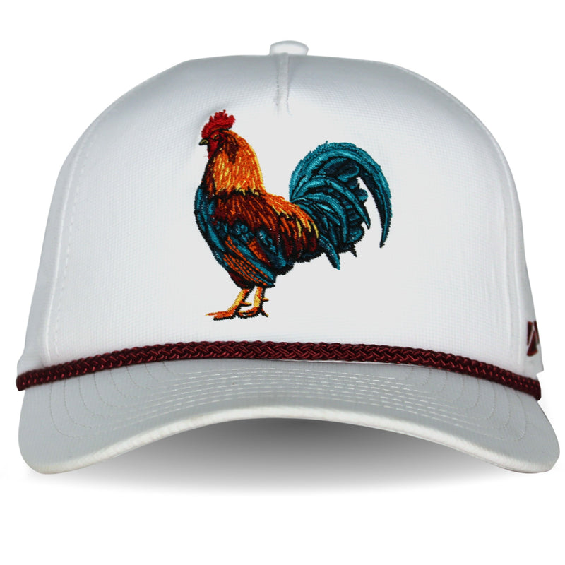 Load image into Gallery viewer, Cock of the Walk 5-Panel Rooster Trucker Hat
