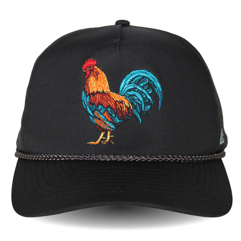 Load image into Gallery viewer, Cock of the Walk 5-Panel Rooster Trucker Hat
