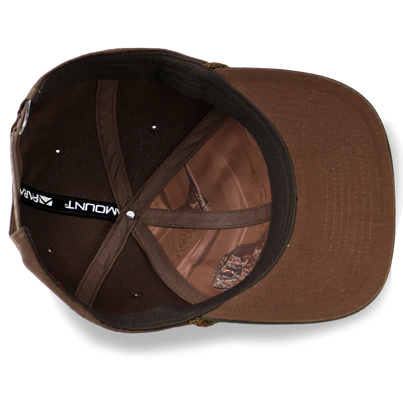 Load image into Gallery viewer, Longhorn 6-Panel Hat with Wax Cloth Visor
