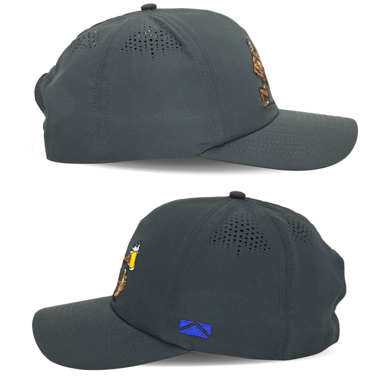 Load image into Gallery viewer, Bigfoot Beer Run Hat 6-Panel Performance Cap
